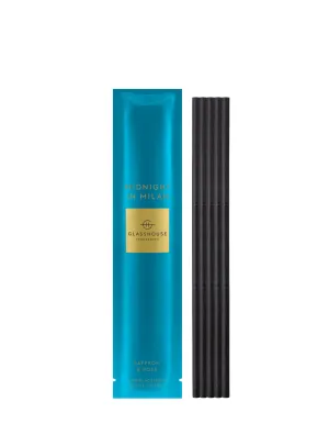 5 Replacement Scent Stems - Midnight In Milan - Glasshouse Fragrances