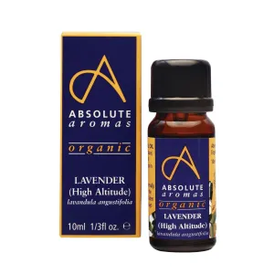 Absolute Aromas Organic Lavender High Altitude Essential Oil, 10mL