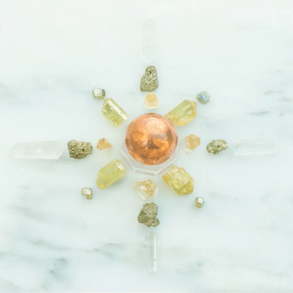 Abundance Crystal Grid Kit