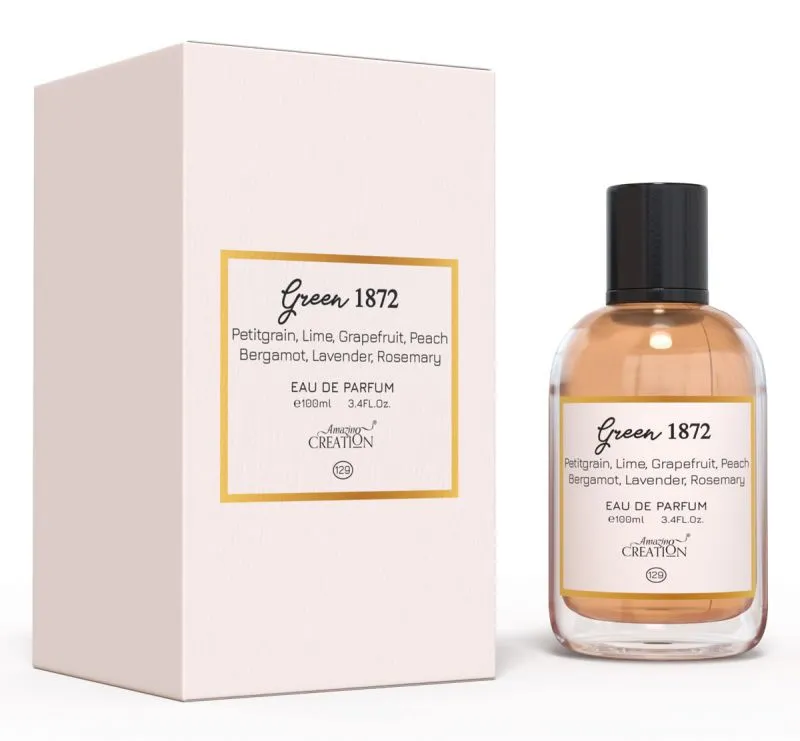 Amazing Creation Green1872 Perfume For Men EDP 100ml