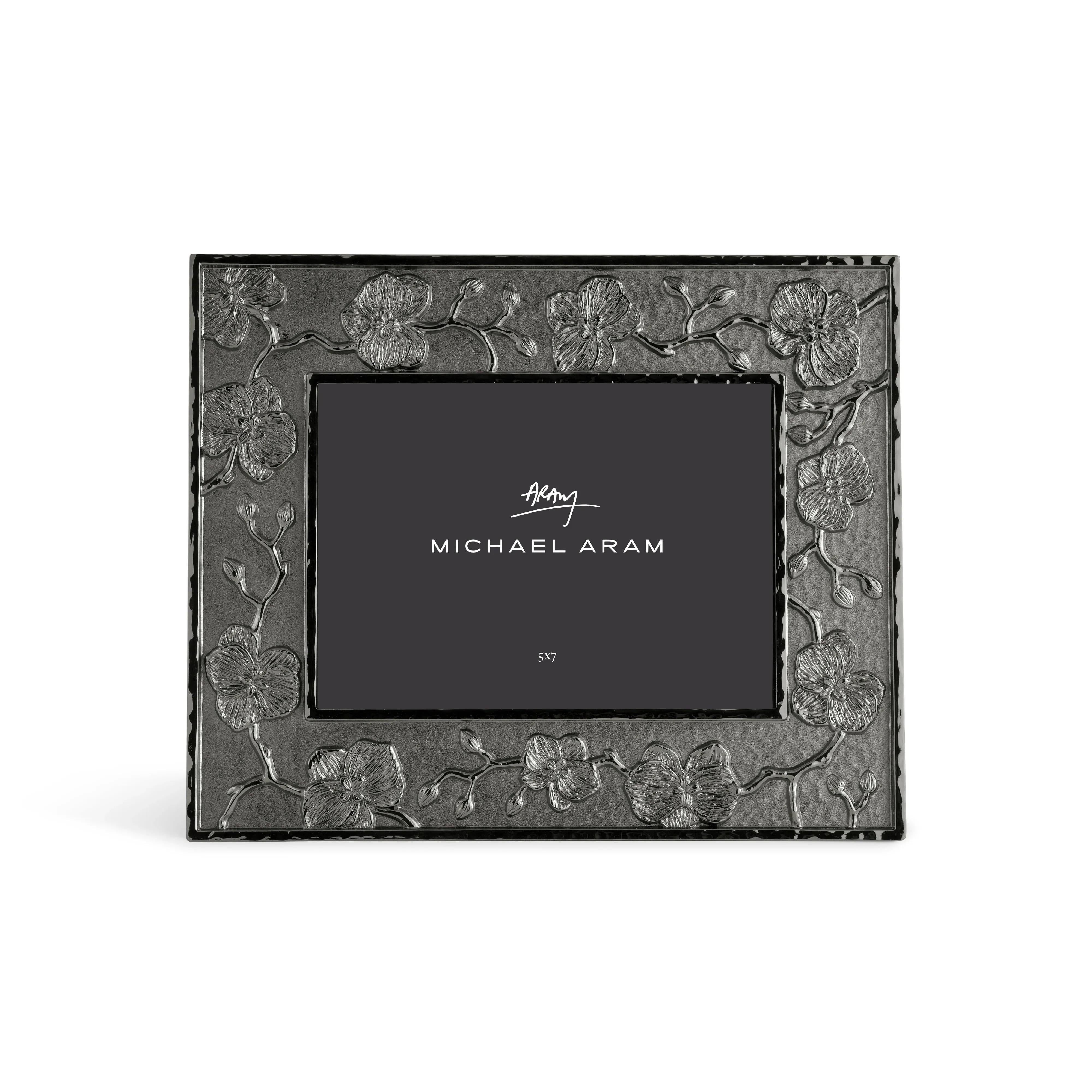 Black Orchid Sculpted Frame 5x7