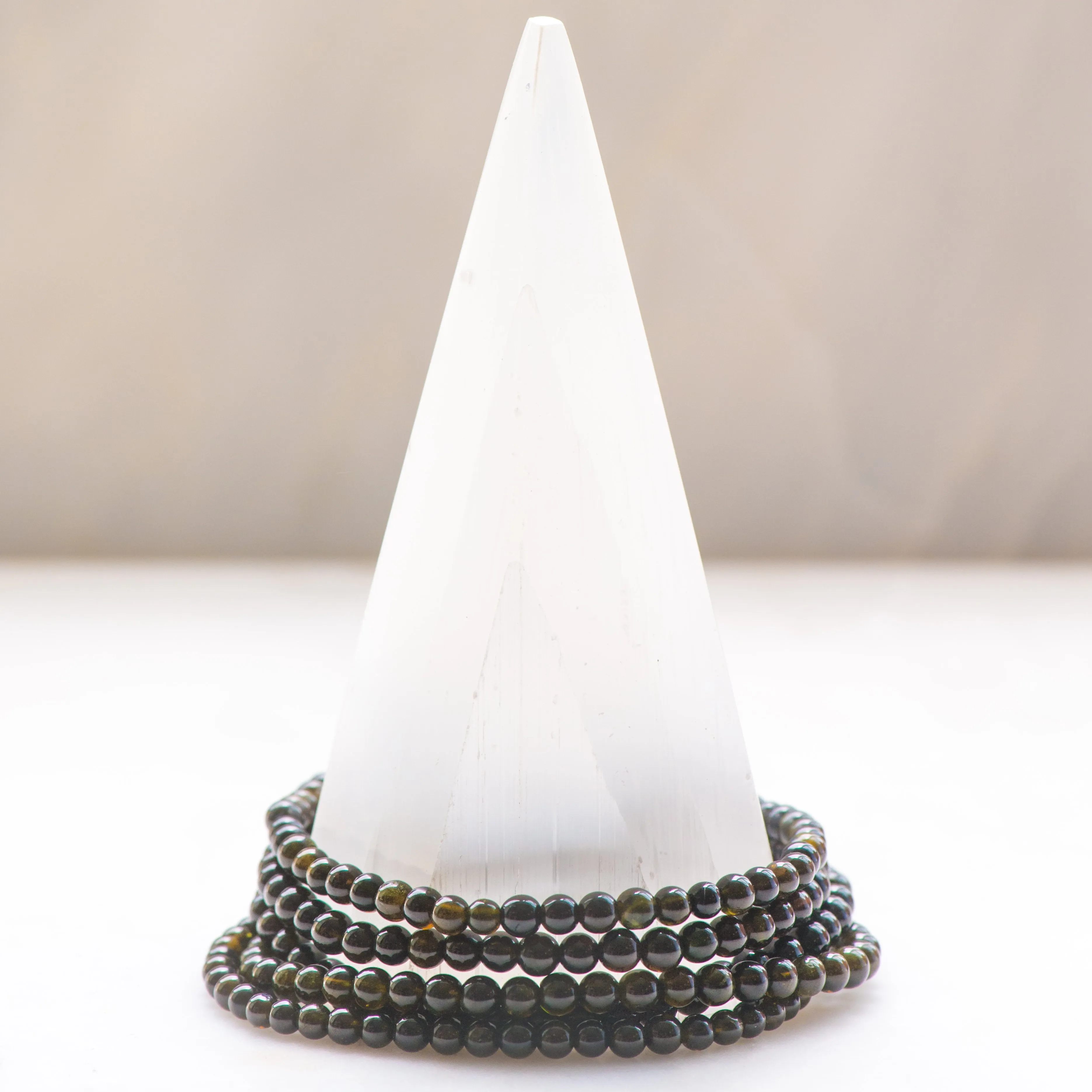 Black Tourmaline Bracelet Dainty
