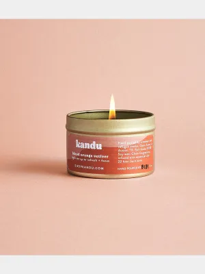 blood orange vetiver 3oz candle