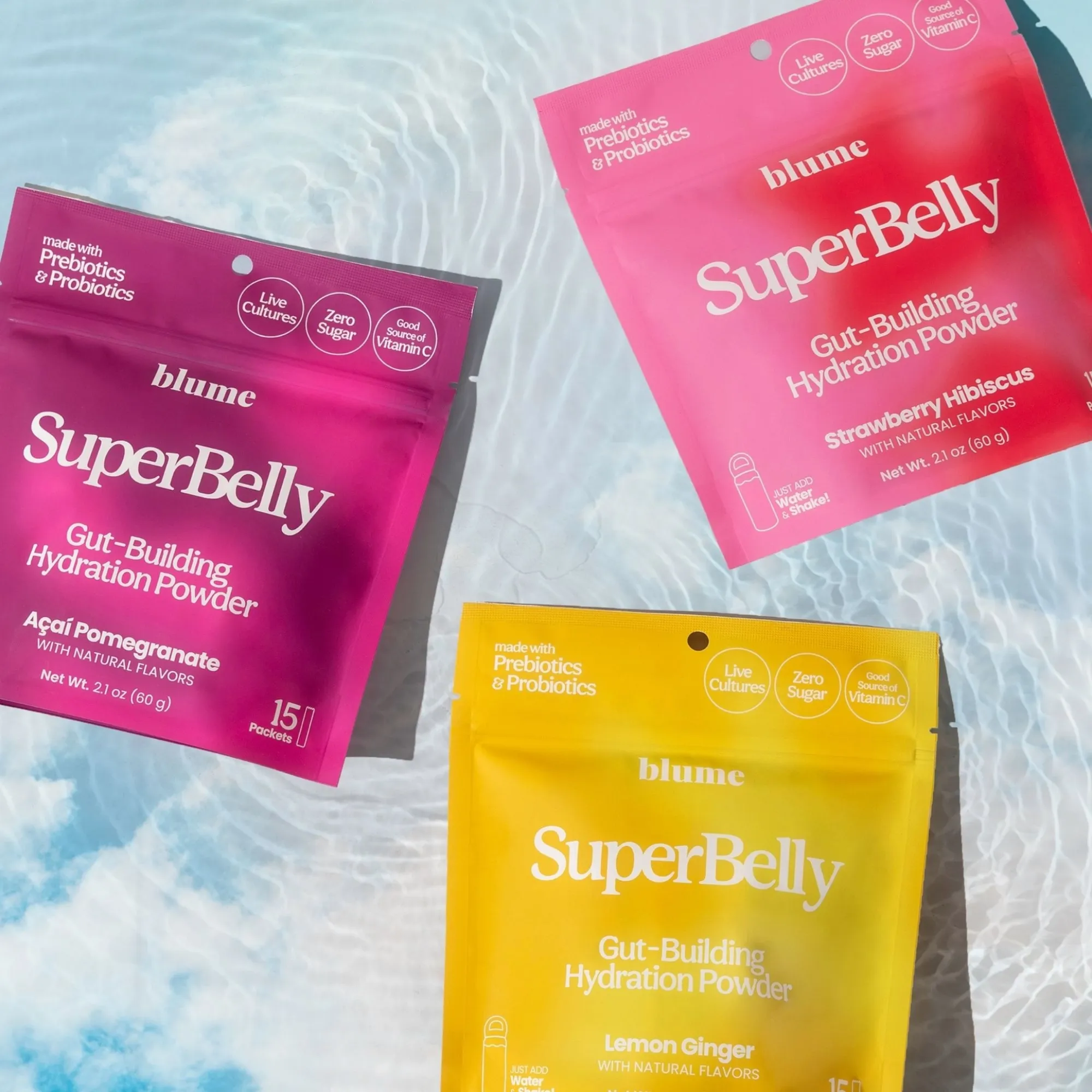 Blume Hydration   Gut Mix | Acai Pomegranate