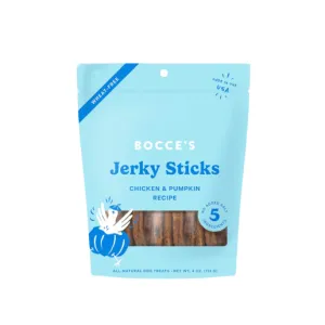 Bocce's Bakery Grazers - Chicken & Pumpkin Jerky