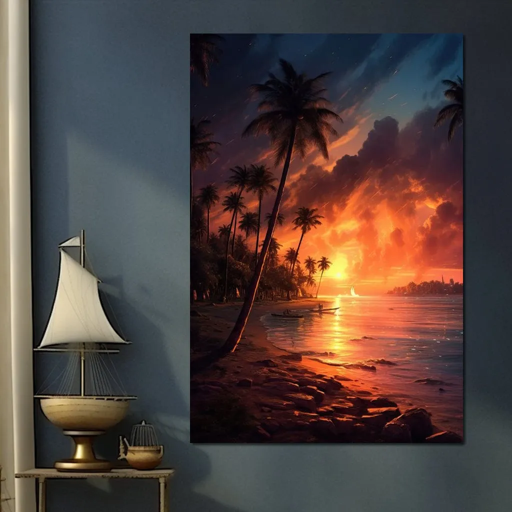 Breathtaking Sunset in California