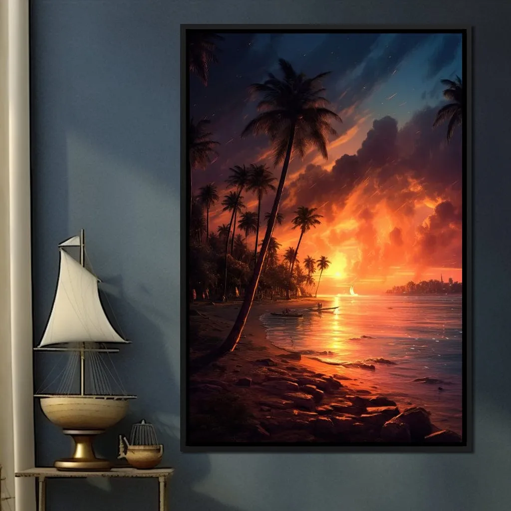 Breathtaking Sunset in California