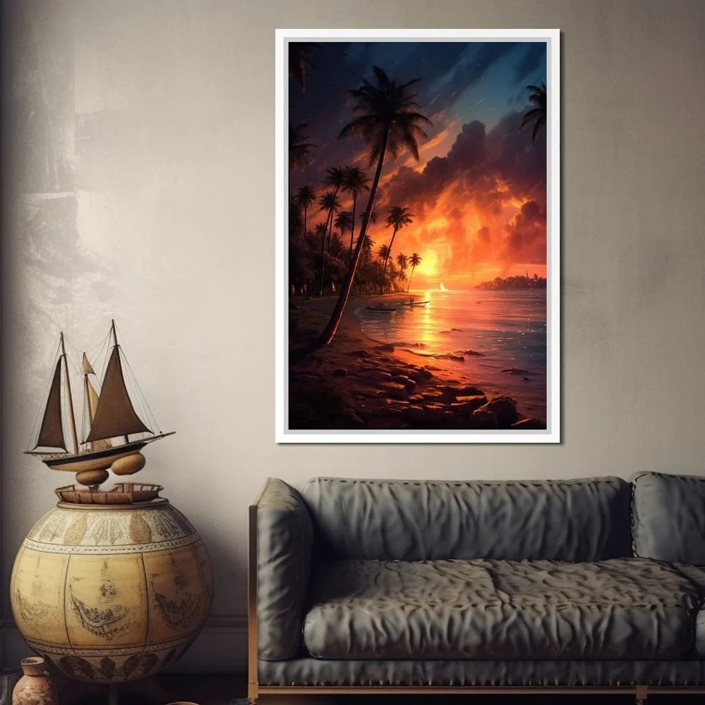 Breathtaking Sunset in California