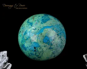 Chrysocolla Crystal Sphere 'Gentle Healer'
