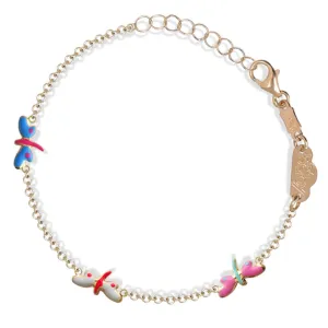 Colorful Butterflies Bracelet