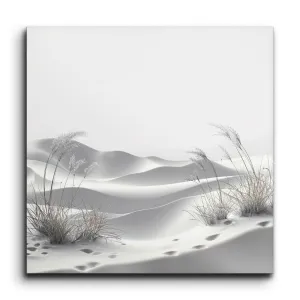 Desert Serenity: Minimalist Landscape Art