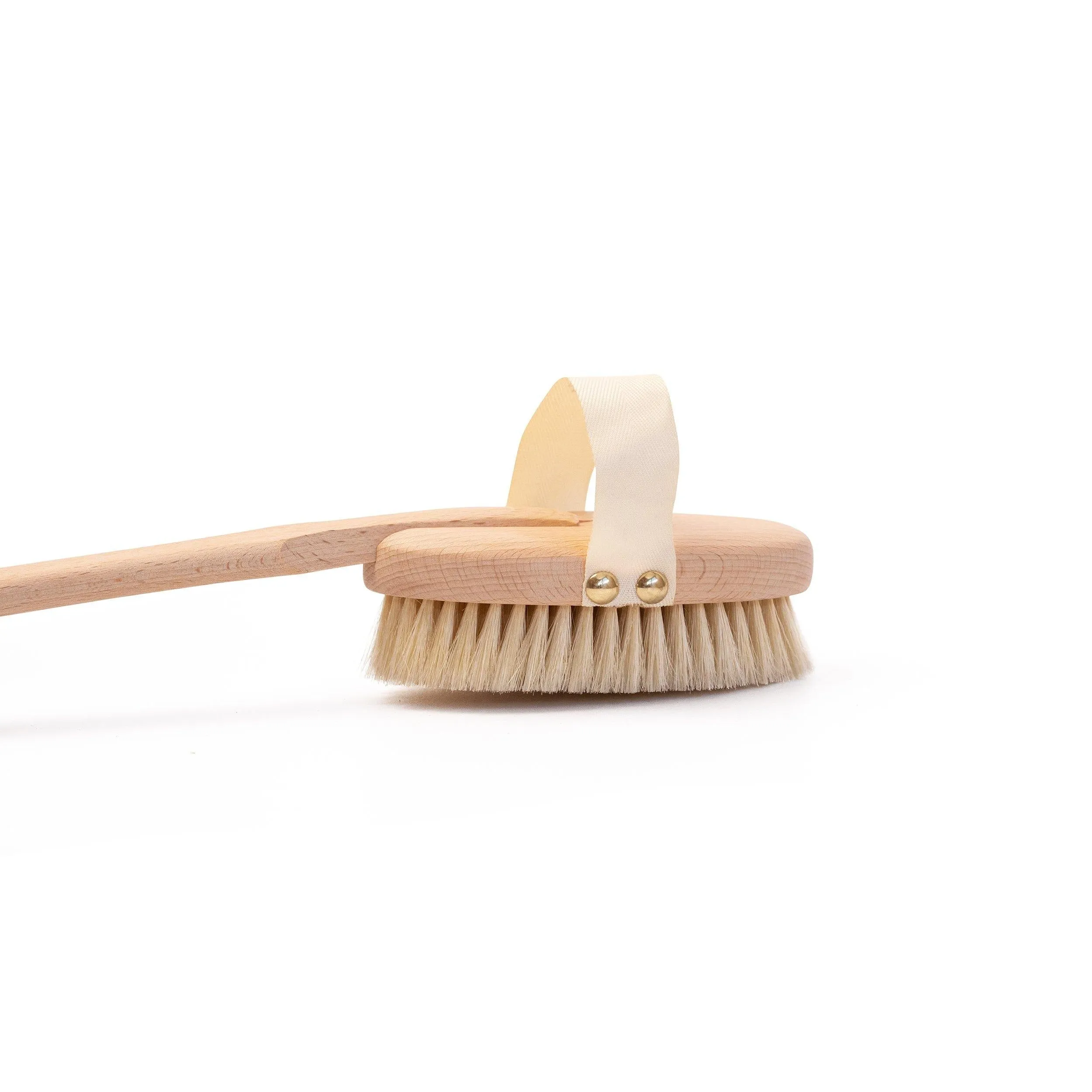 Eco Bath Natural Bristle Body Brush with Soft Bristles