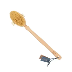 Eco Bath Natural Bristle Body Brush with Soft Bristles