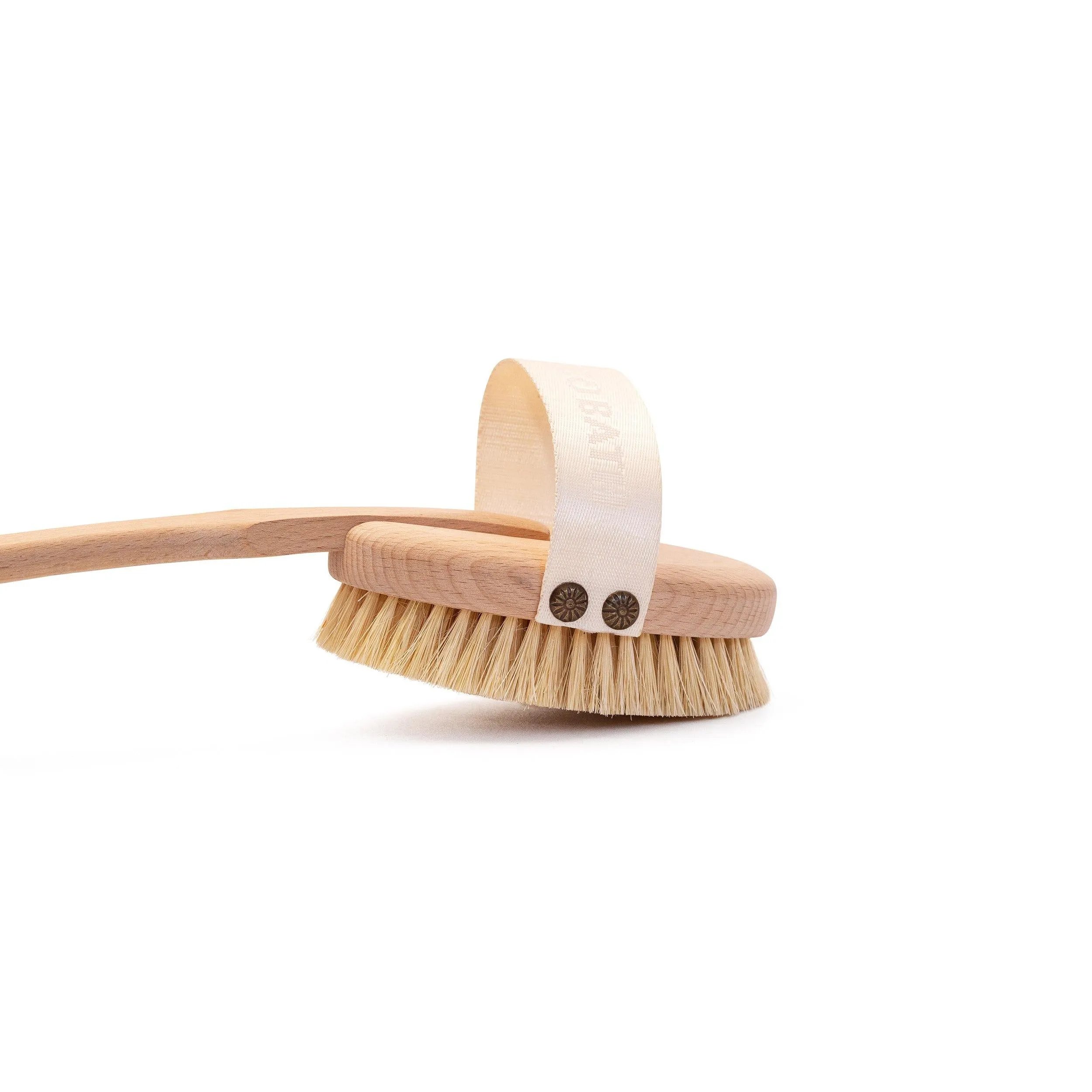 Eco Bath Natural Bristle Body Brush with Soft Bristles
