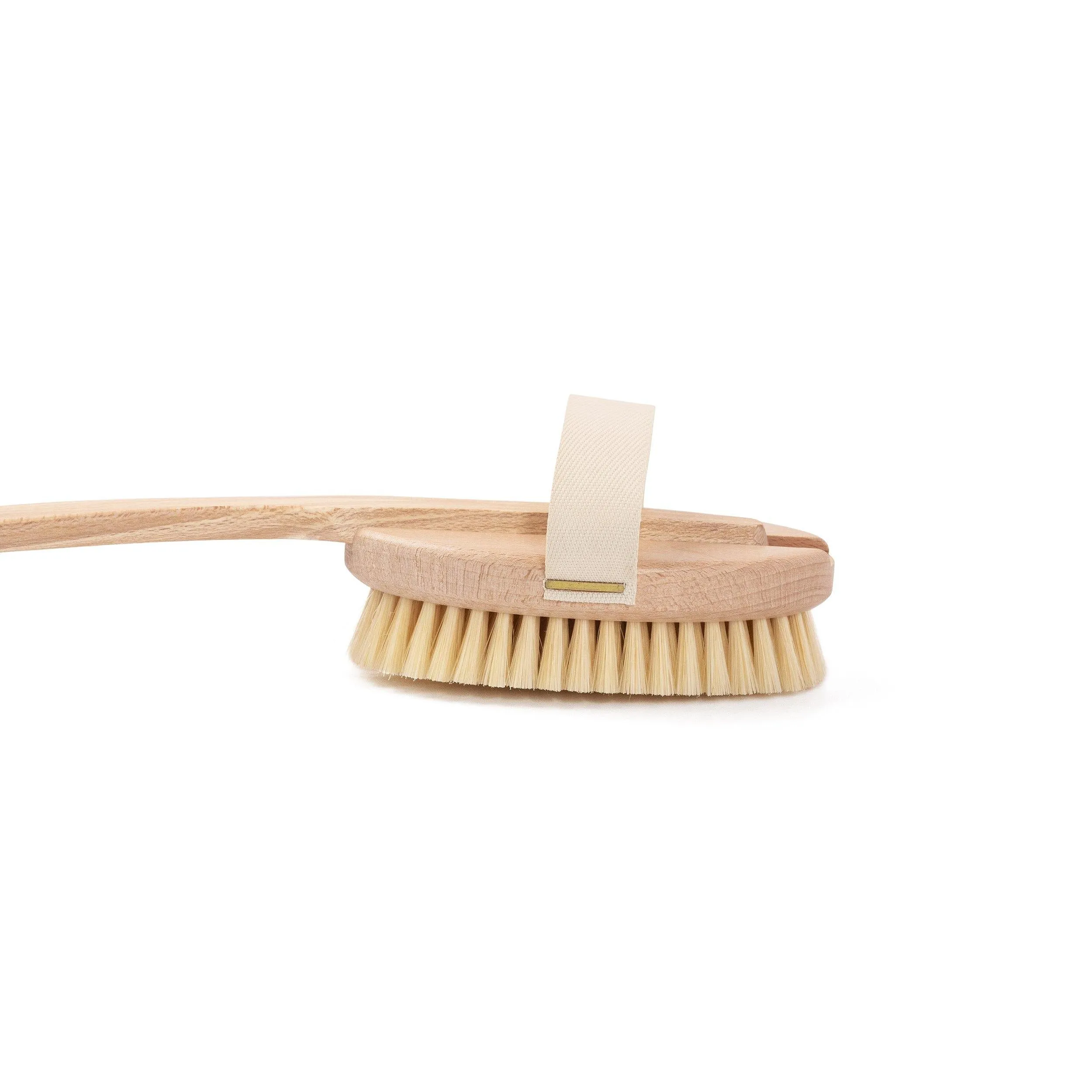 Eco Bath Natural Bristle Body Brush with Soft Bristles