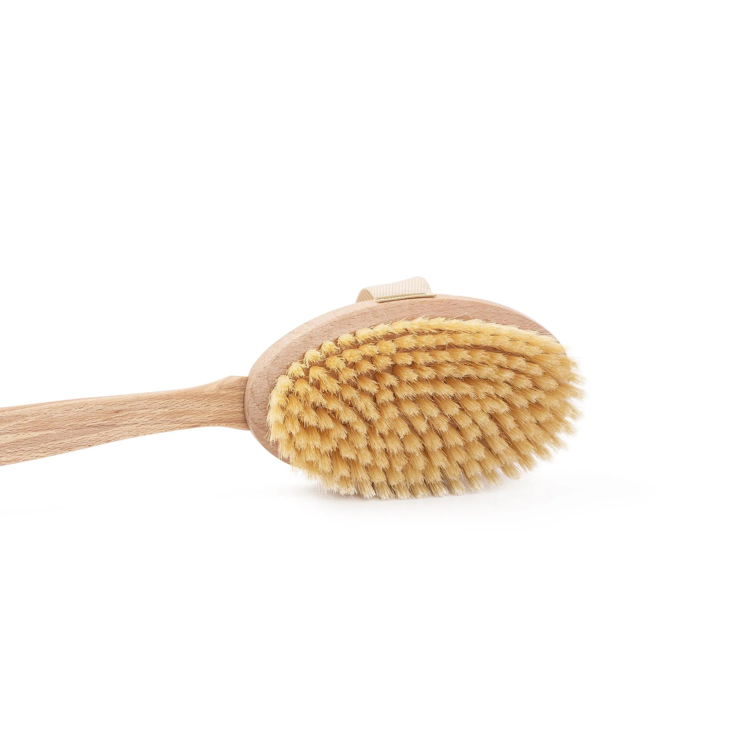 Eco Bath Natural Bristle Body Brush with Soft Bristles