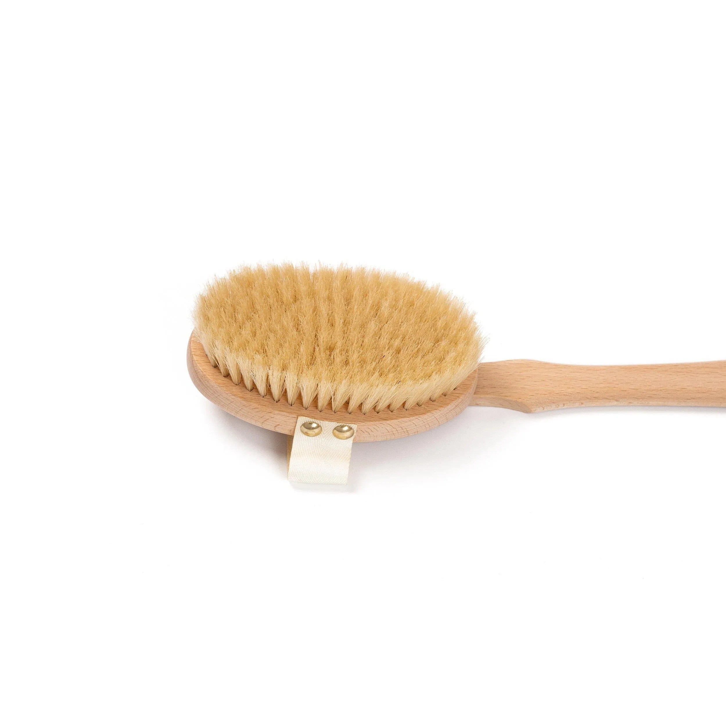 Eco Bath Natural Bristle Body Brush with Soft Bristles