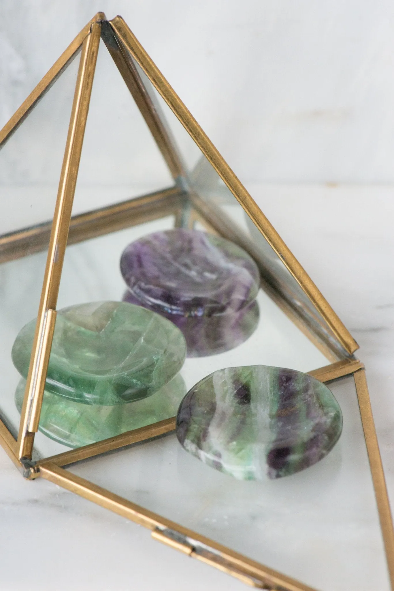 Fluorite Palmstone