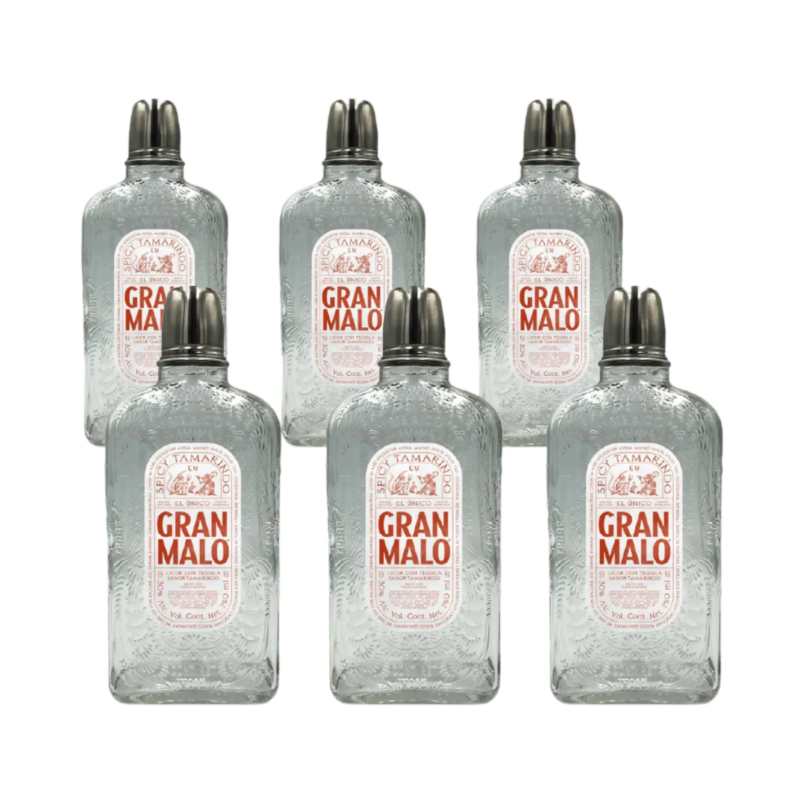 Gran Malo Spicy Tamarindo Tequila Liqueur Bundle 6-Pack