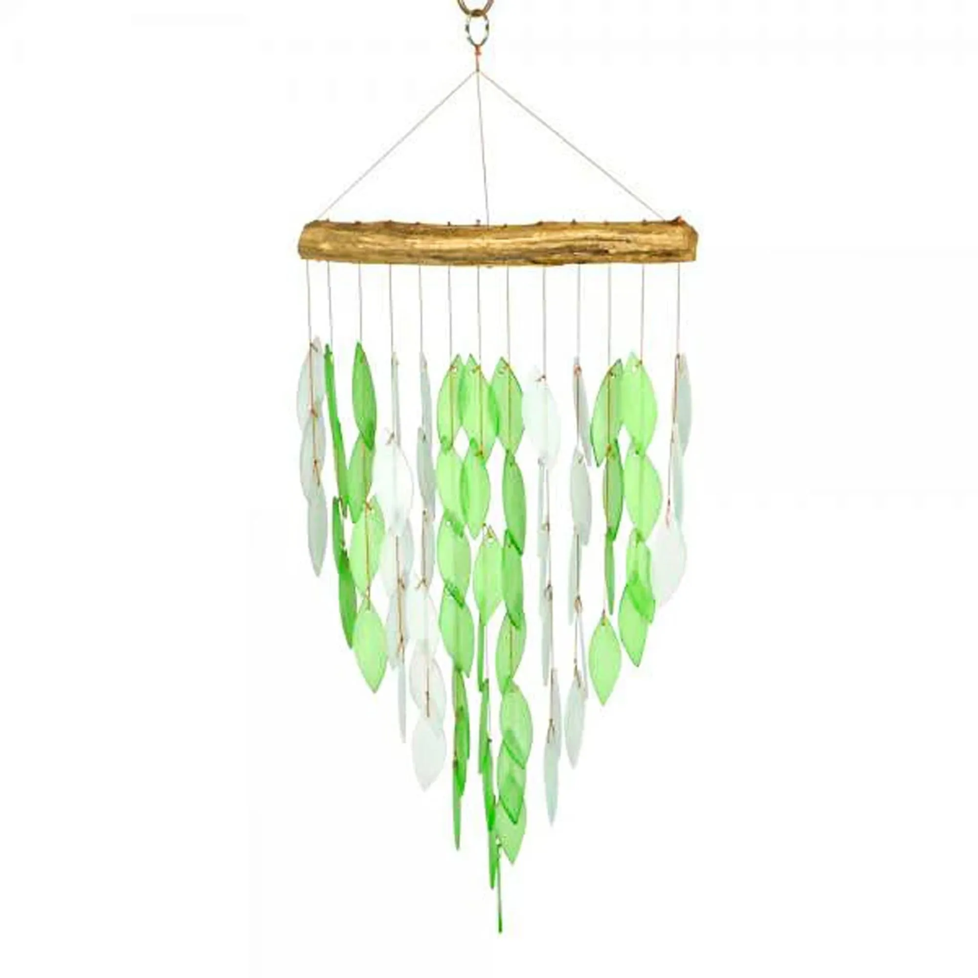 Green Waterfall Wind Chime