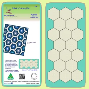 Hexagons 1" cut sides -  6346 - includes cutting mat