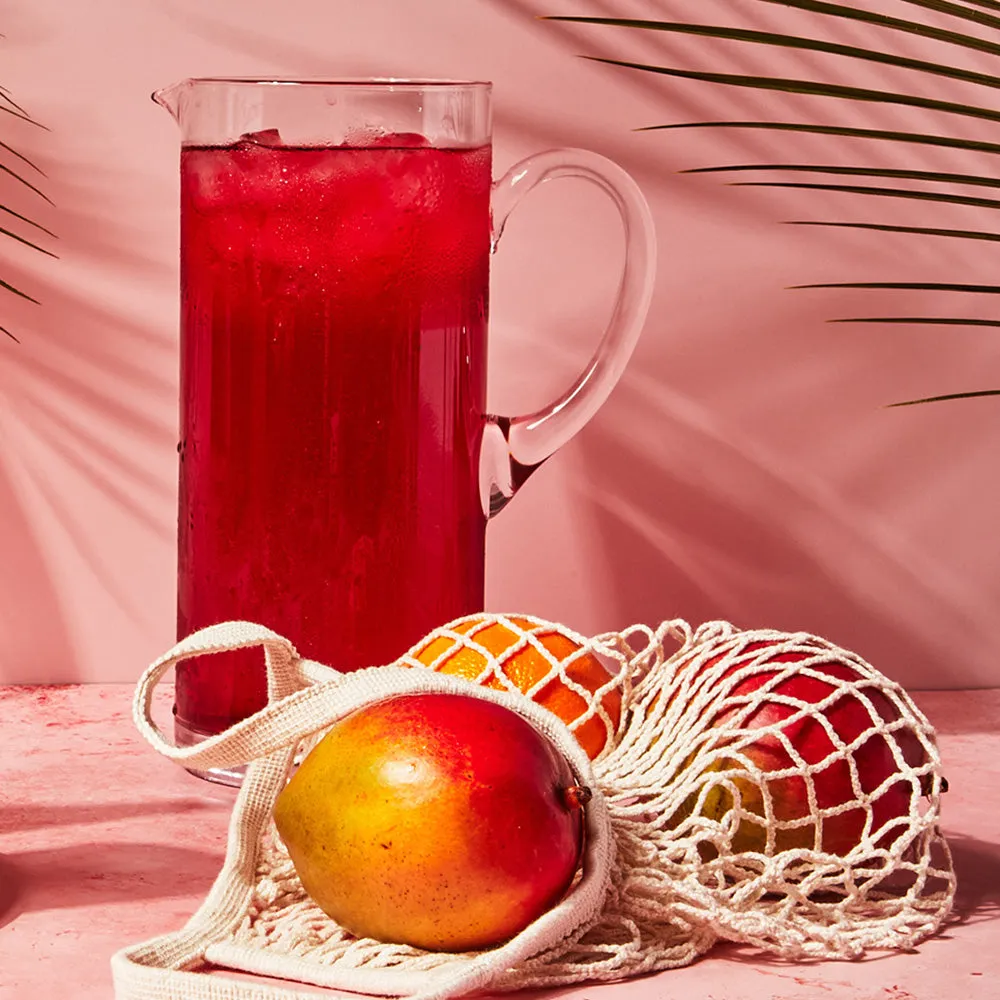 Hibiscus Mango Iced Tea