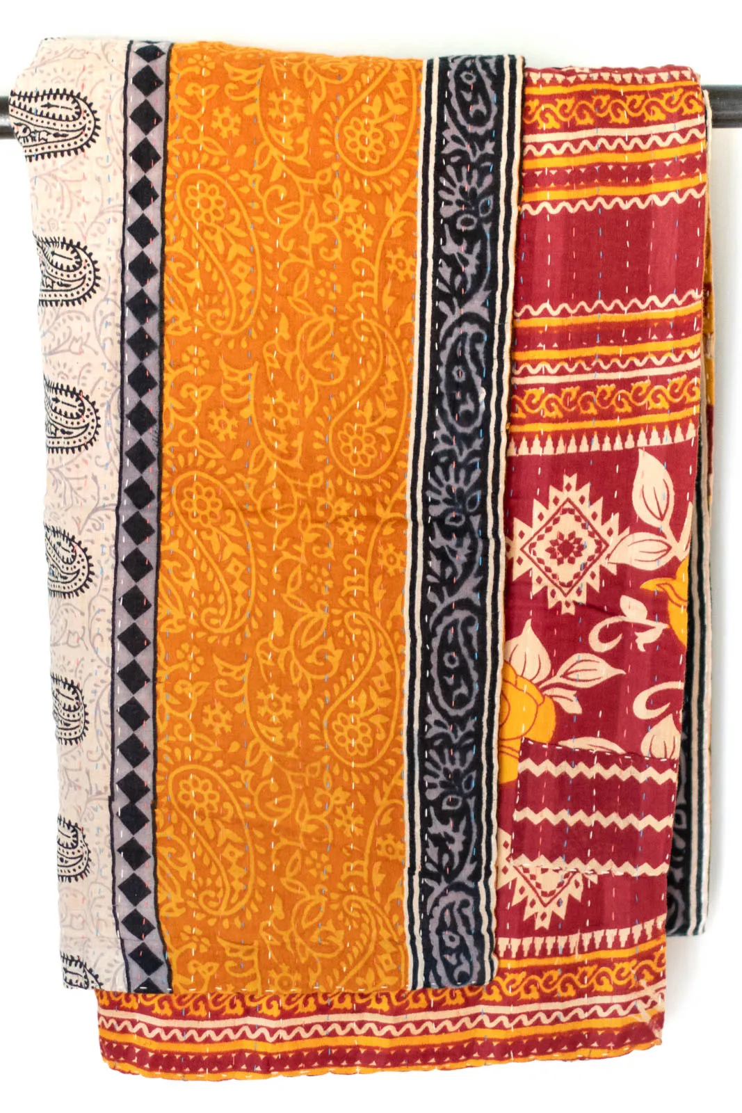 Homage Kantha Throw