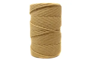 JUMBO SOFT COTTON CORD ZERO WASTE 8 MM - 1 SINGLE STRAND - CAFE LATTE COLOR