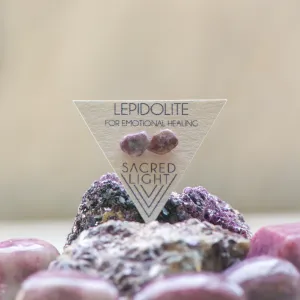 Lepidolite Earrings