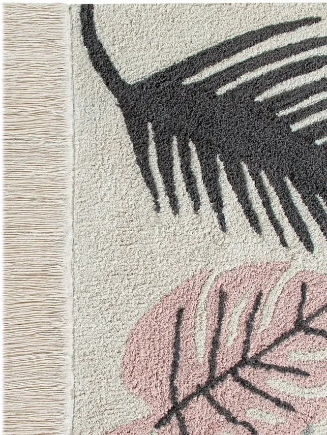 Lorena Canals Washable Rug Tropical Pink