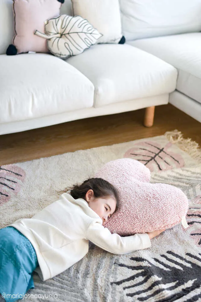 Lorena Canals Washable Rug Tropical Pink
