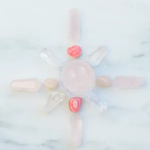 Love Crystal Grid Kit