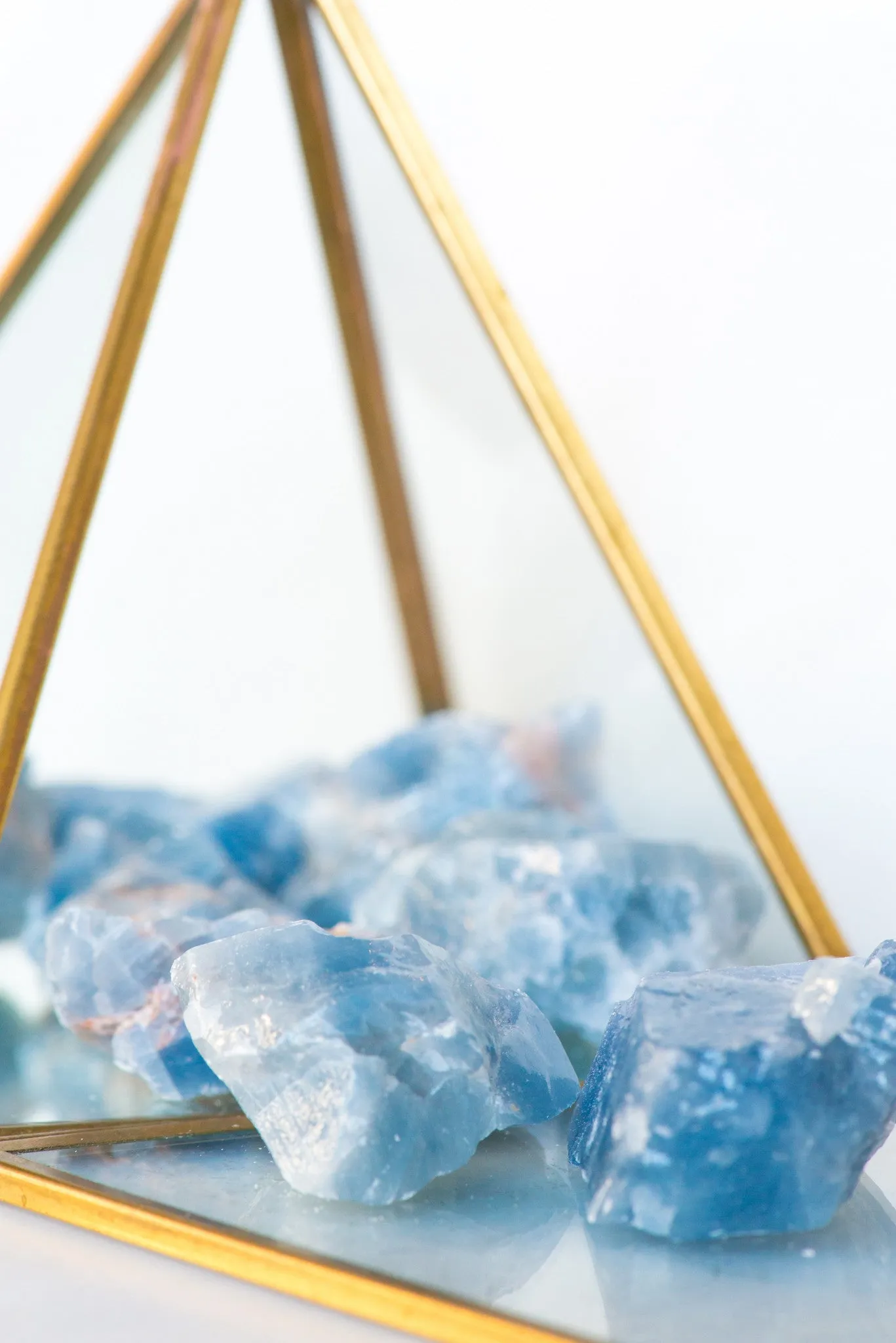 Natural Blue Calcite