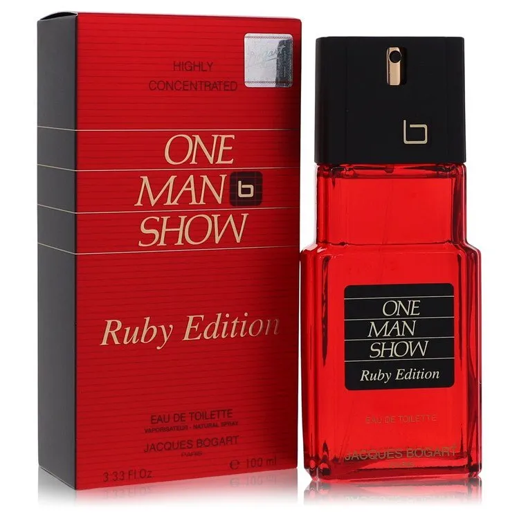 One Man Show Ruby Eau De Toilette Spray By Jacques Bogart Eau De Toilette Spray (One Man Show Ruby Eau De Toilette Spray By Jacques Bogart)