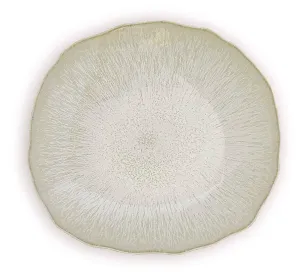 Plume Perle Dinner Plate, Extra Large