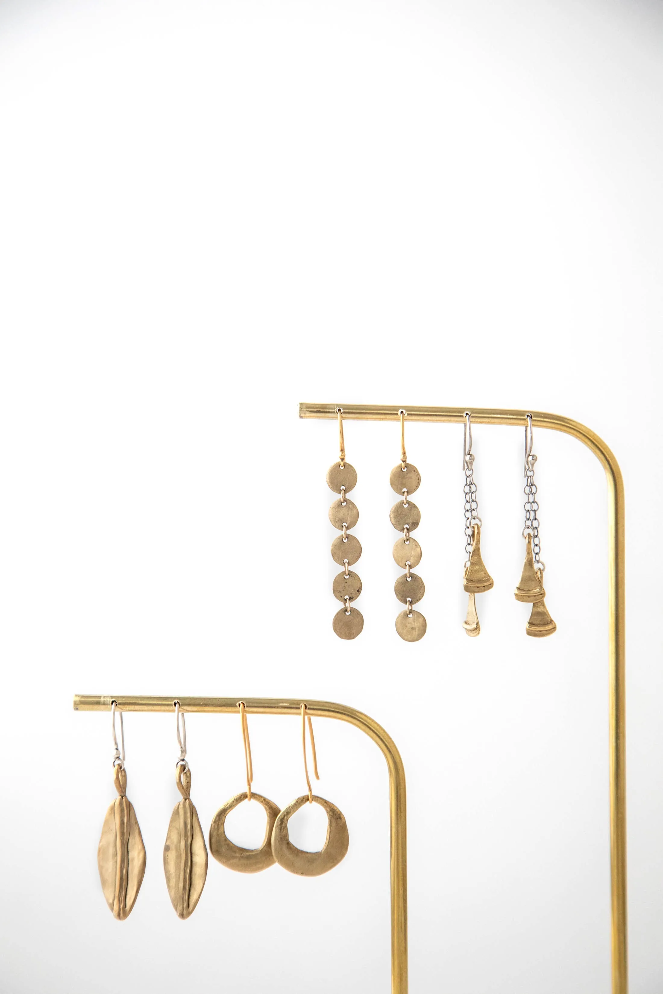 Ray Earrings | Silver