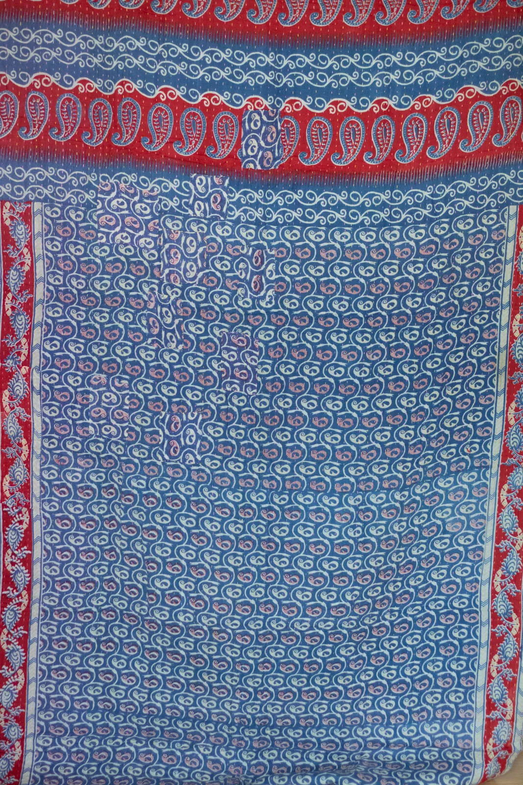 Renaissance Kantha Throw