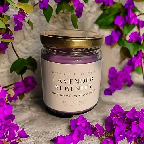Scarlet Blinks Arabian Delight | Blue Mint Julep | Lavender Serenity | Soy Wax Candles | Aroma Therapy Candles | Burning Time:-45 HRS Pack of 3