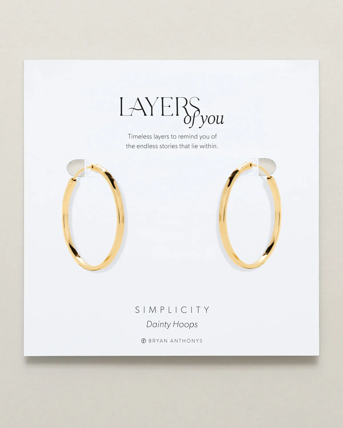 Simplicity Dainty Hoop Earrings