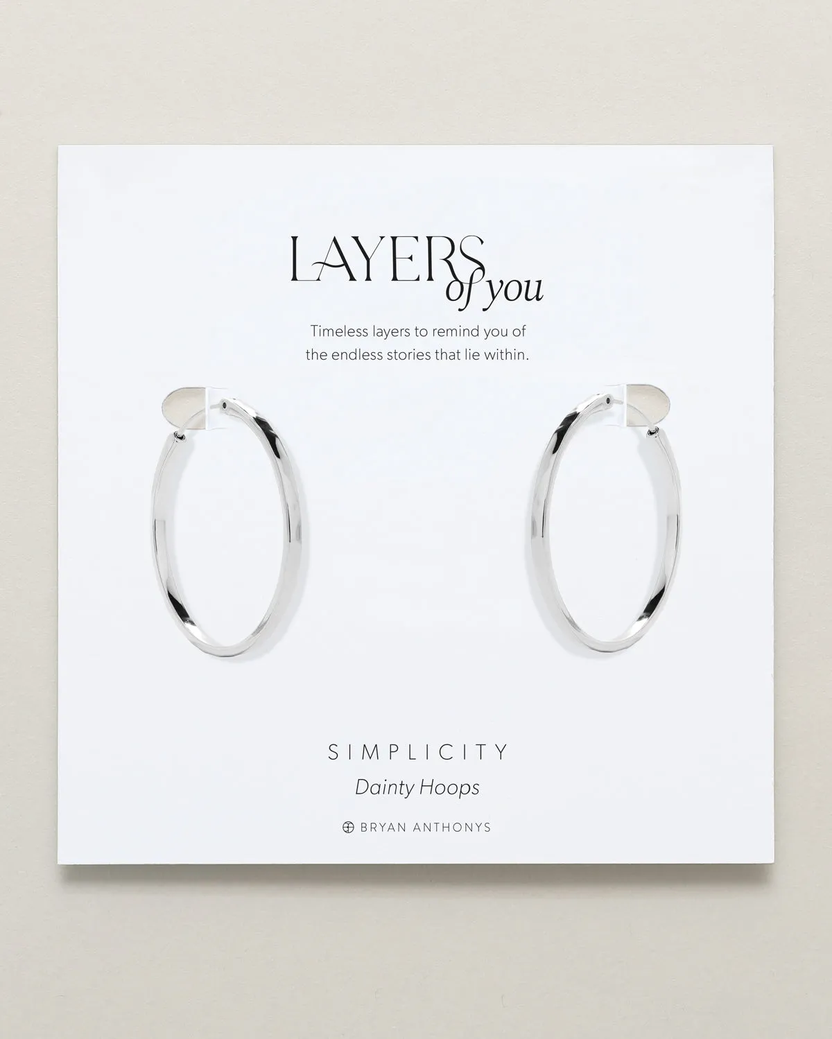 Simplicity Dainty Hoop Earrings