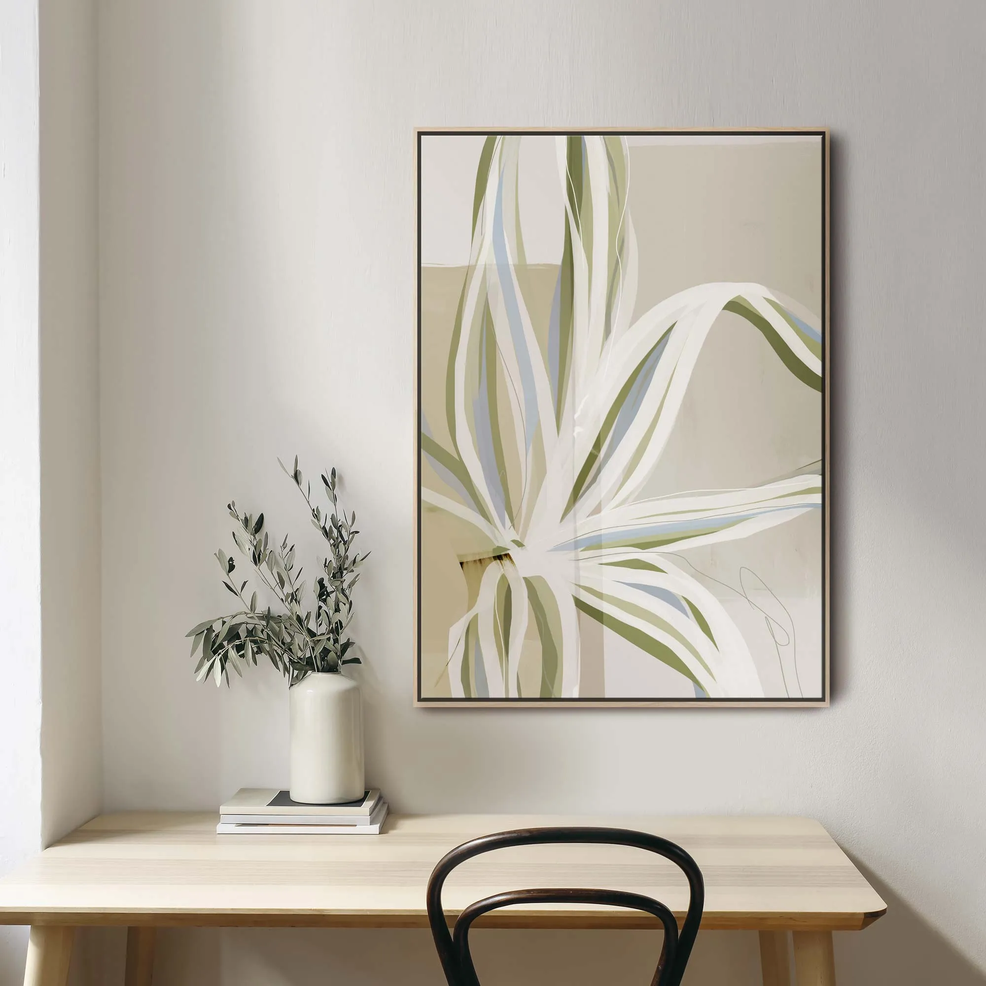 Soft Nature Botanical Canvas Art