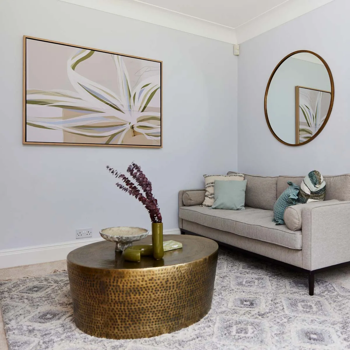 Soft Nature Botanical Canvas Art