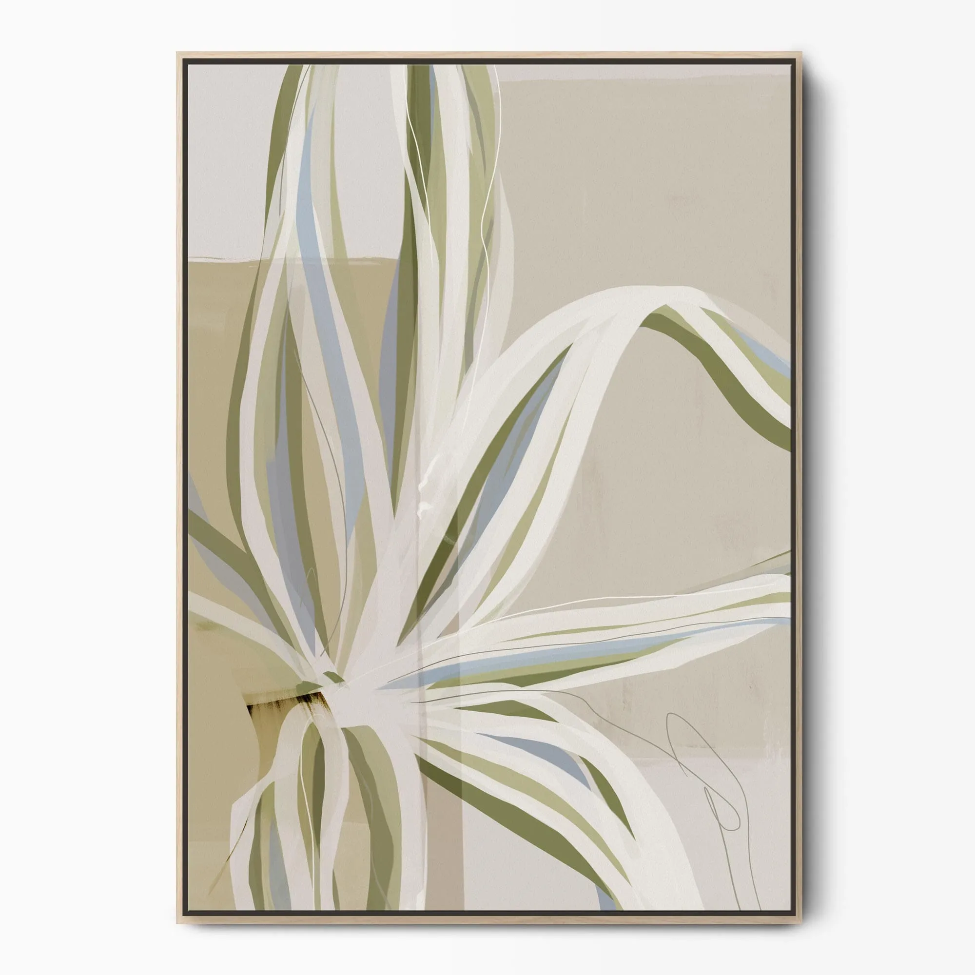 Soft Nature Botanical Canvas Art