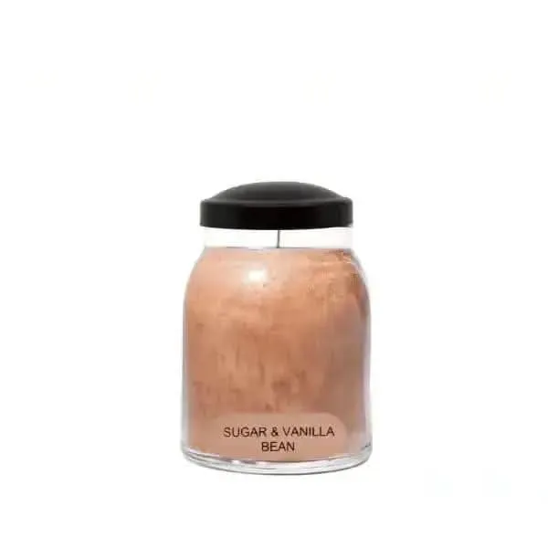 Sugar & Vanilla Bean Scented Candle Baby Jar