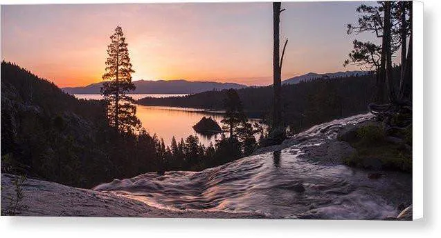 Tangerine Sunrise - Canvas Print