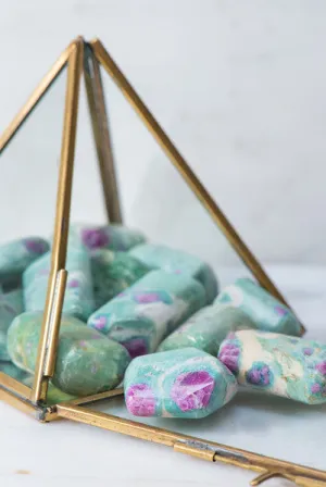 Tumbled Ruby Fuchsite