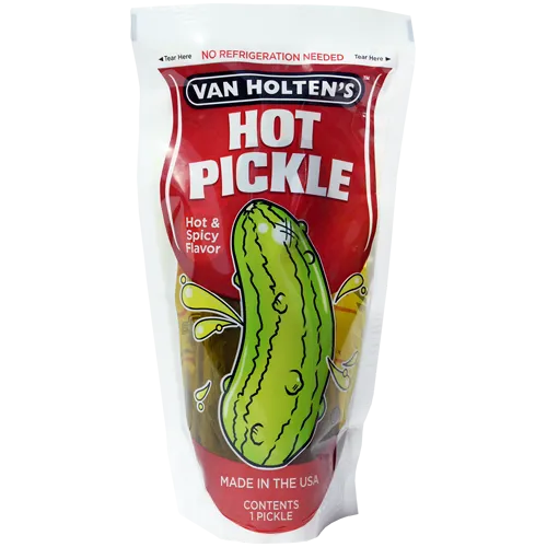 Van Holten's Hot Pickle in a Pouch Jumbo