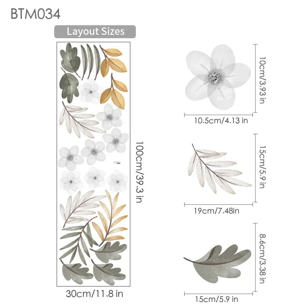 Whimsy Blooms Wall Stickers