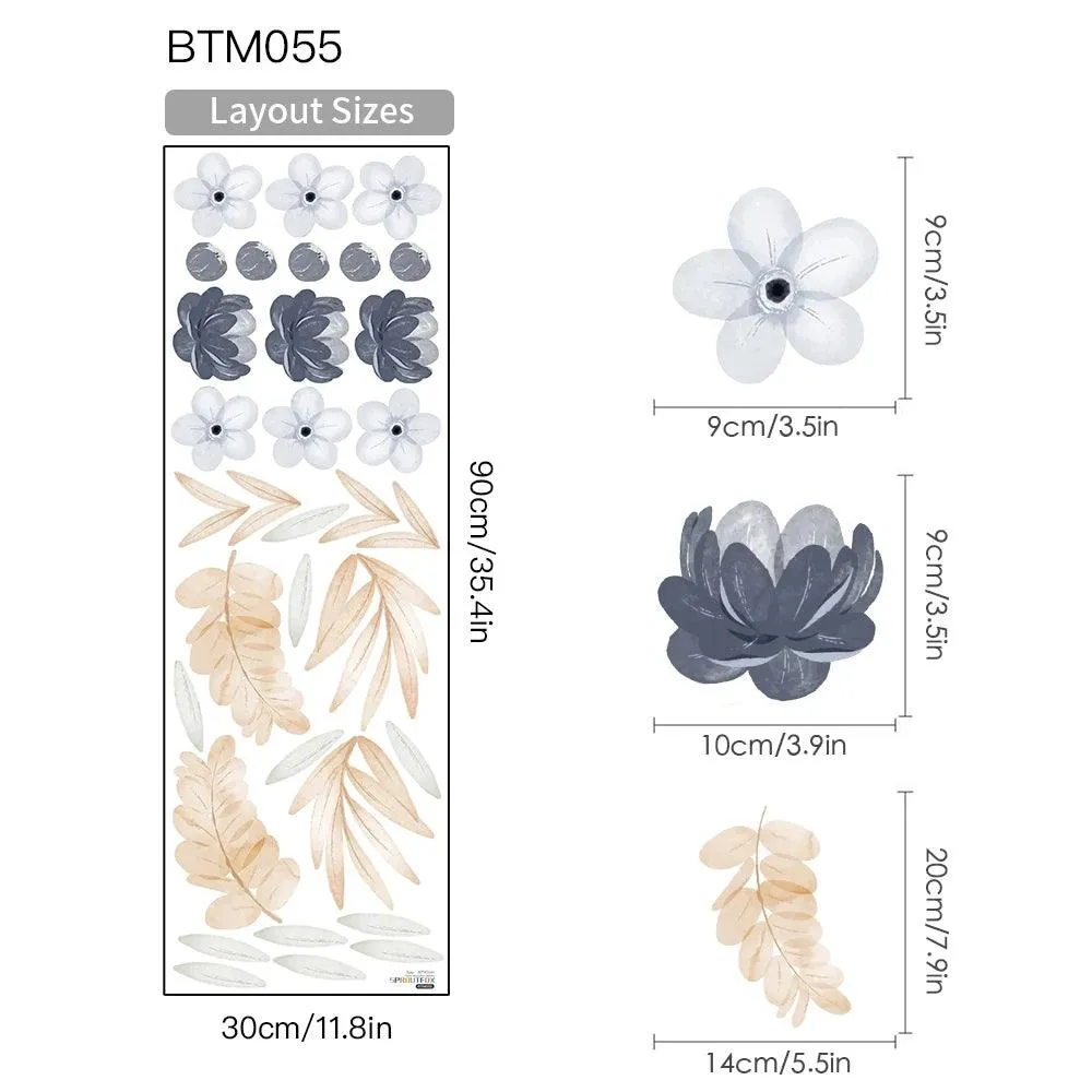 Whimsy Blooms Wall Stickers