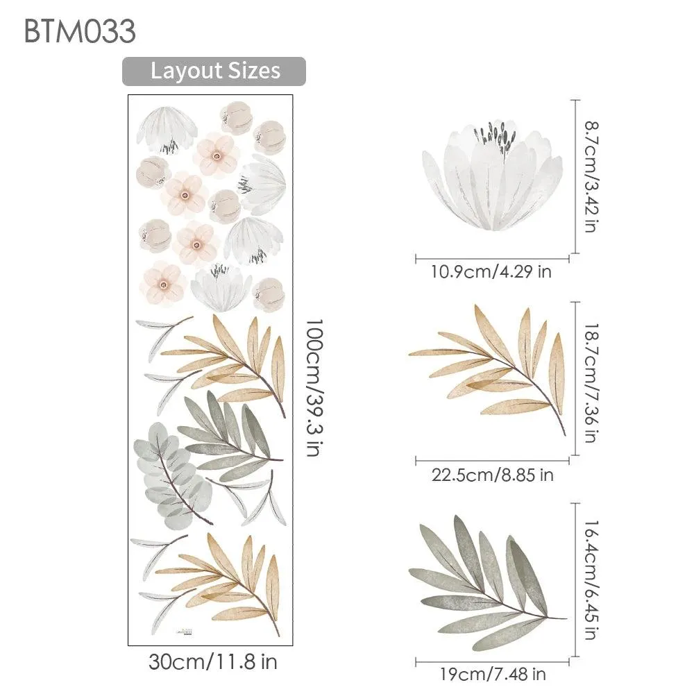 Whimsy Blooms Wall Stickers